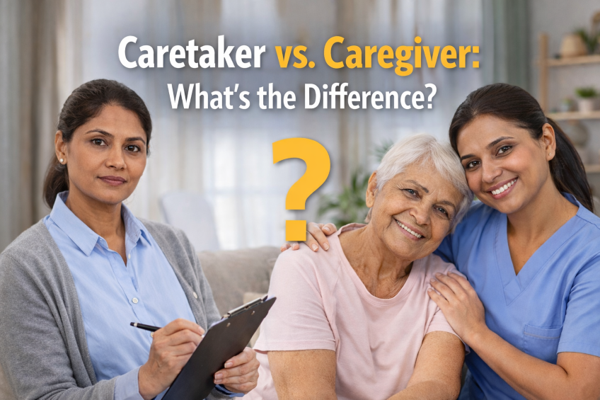 Caretaker vs. Caregiver What’s the Difference 