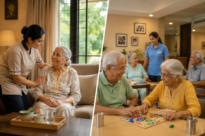 How Do Home Care Services in Mumbai Compare to Assisted Living