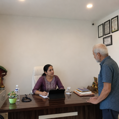 Reception at Sneh Luxury Retirement Home